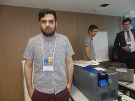 eonardo Garcia, assistente de suporte do CREA-RS, esteve no treinamento