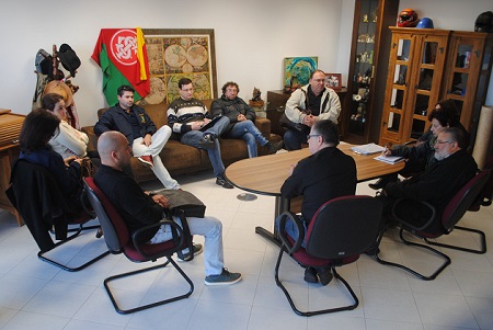 Agentes fiscais Alessandra Borges, supervisora da Fiscalização, e Heber de Oliveira atuaram com a equipe do MPT-RS