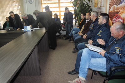 Entrega do relatório para a empresa