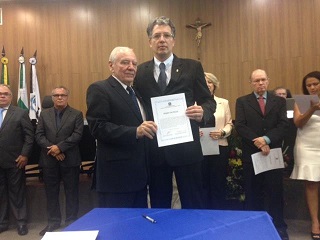 Eng. Alberio empossa Eng. Luciano