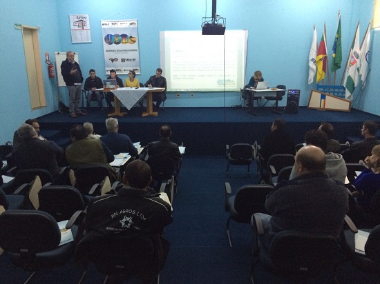 Profissionais da Zonal Planalto reunidos em Erechim