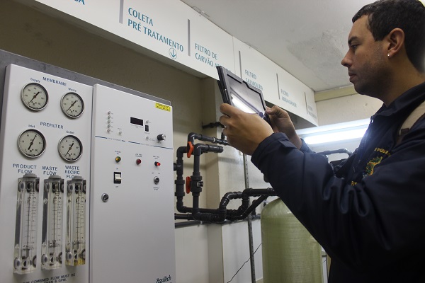 Fiscal do CREA-RS em ação 