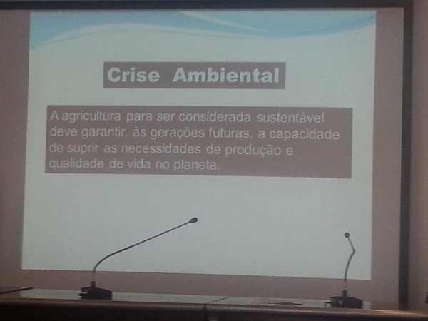 Agricultura sustentável em debate