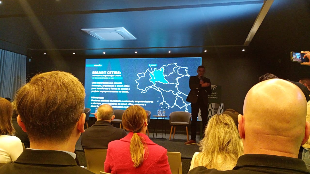 Um dos destaques da noite foi o lançamento da Missão Internacional Smart Cities