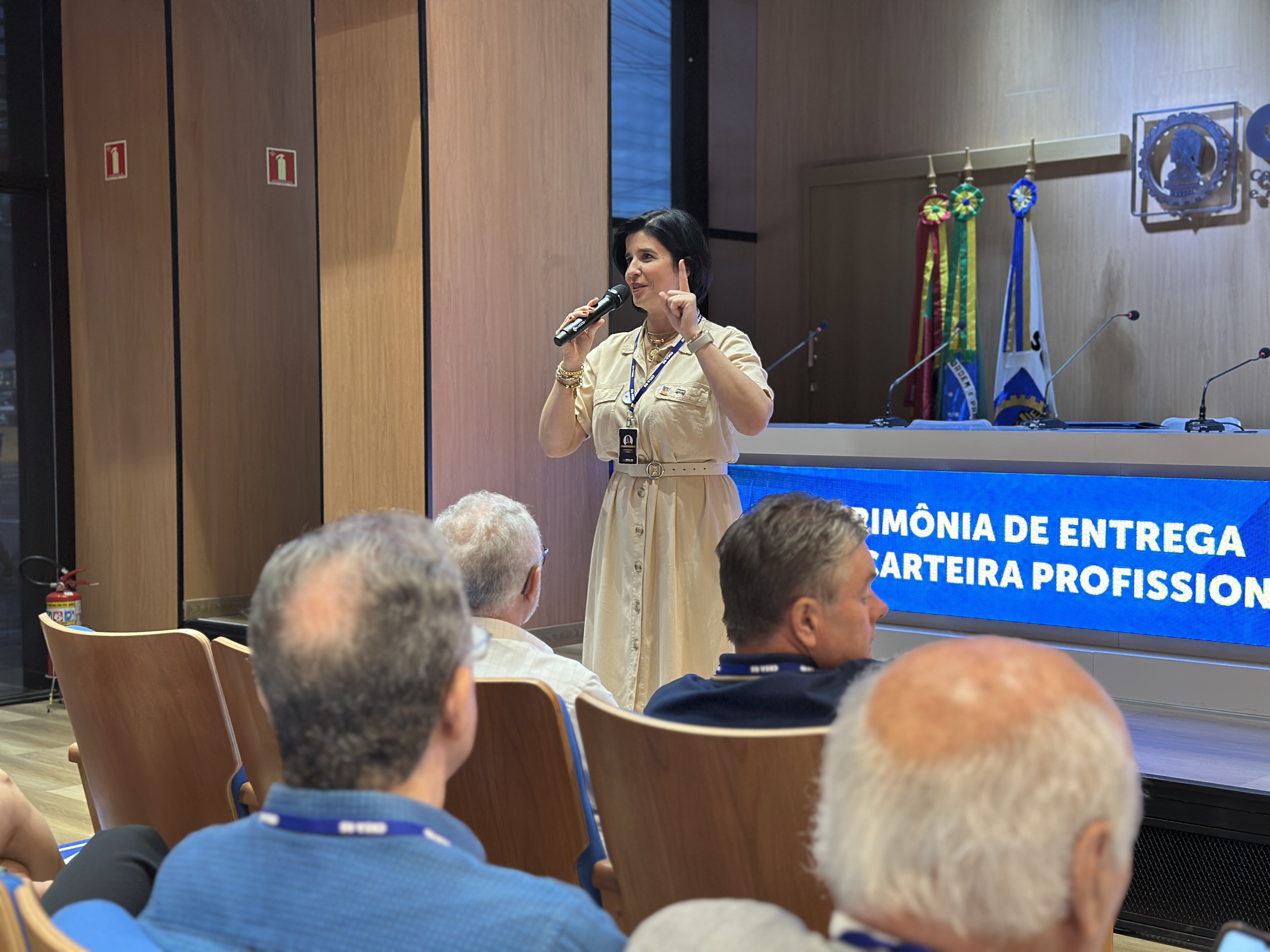 Presidente Nanci falou sobre a importância do momento